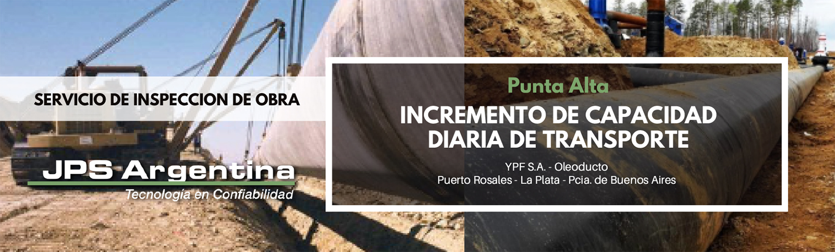Servicio de Inspección de Obra – Oleoducto Puerto Rosales / La Plata – YPF