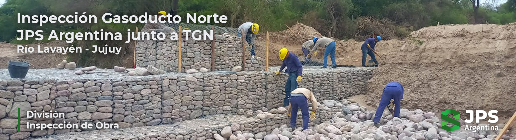 Inspección Gasoducto Norte – JPS Argentina junto a TGN